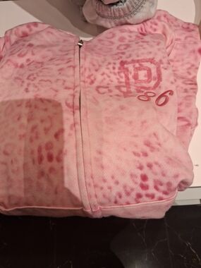 ISO PINK Victoria's Secret Pink Leopard Zip Hoodie
